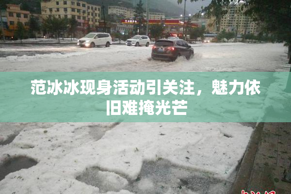 范冰冰现身活动引关注，魅力依旧难掩光芒