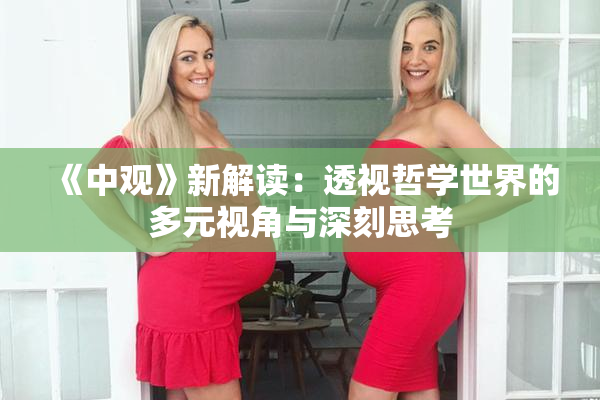 《中观》新解读：透视哲学世界的多元视角与深刻思考