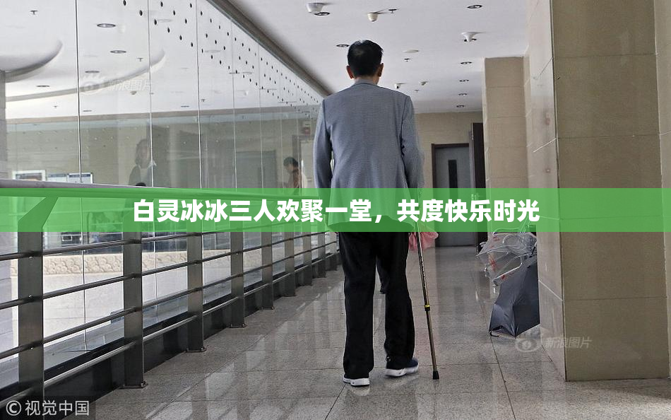 白灵冰冰三人欢聚一堂，共度快乐时光