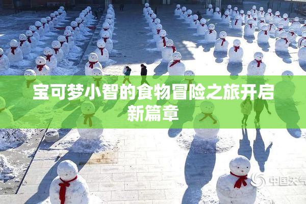 宝可梦小智的食物冒险之旅开启新篇章