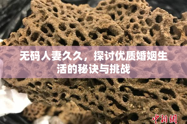 无码人妻久久，探讨优质婚姻生活的秘诀与挑战