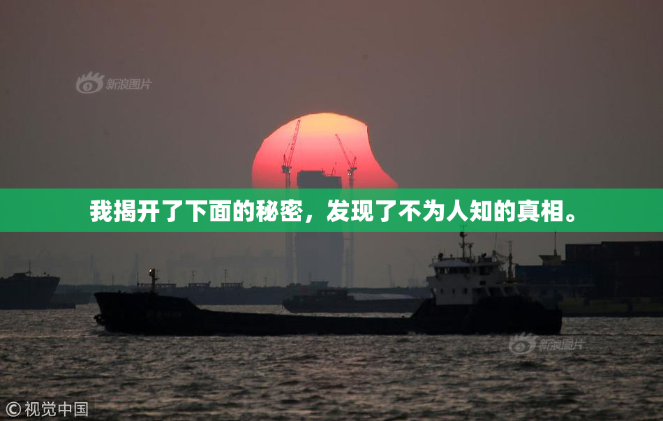 我揭开了下面的秘密，发现了不为人知的真相。