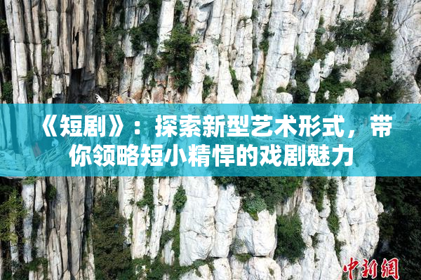 《短剧》：探索新型艺术形式，带你领略短小精悍的戏剧魅力