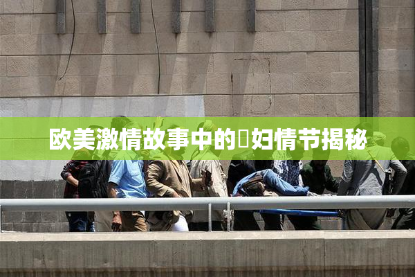 欧美激情故事中的婬妇情节揭秘