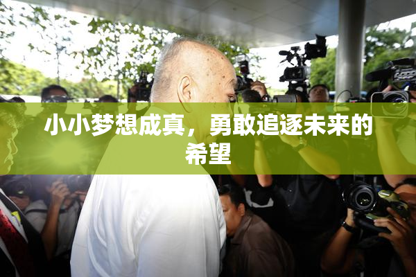 小小梦想成真，勇敢追逐未来的希望