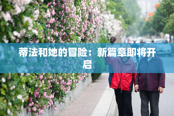 蒂法和她的冒险：新篇章即将开启
