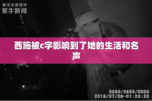 西施被c字影响到了她的生活和名声