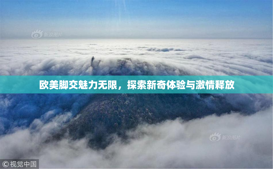 欧美脚交魅力无限,探索新奇体验与激情释放