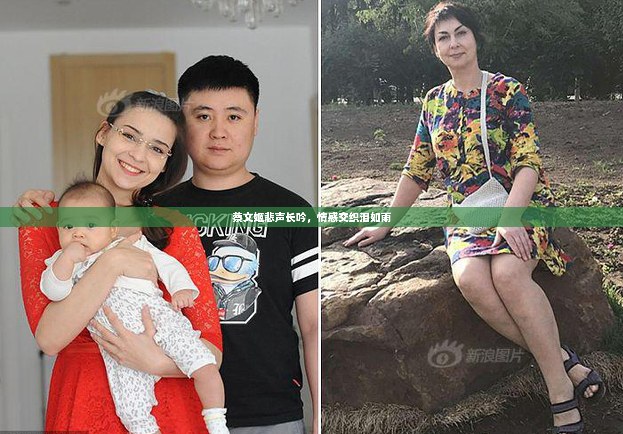 蔡文姬悲声长吟，情感交织泪如雨
