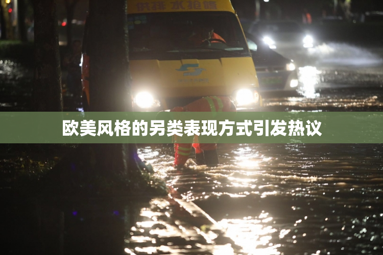 欧美风格的另类表现方式引发热议