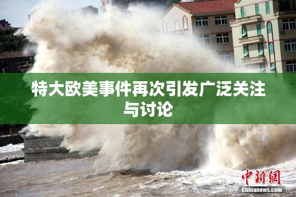 特大欧美事件再次引发广泛关注与讨论