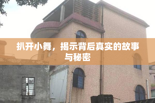 扒开小舞，揭示背后真实的故事与秘密