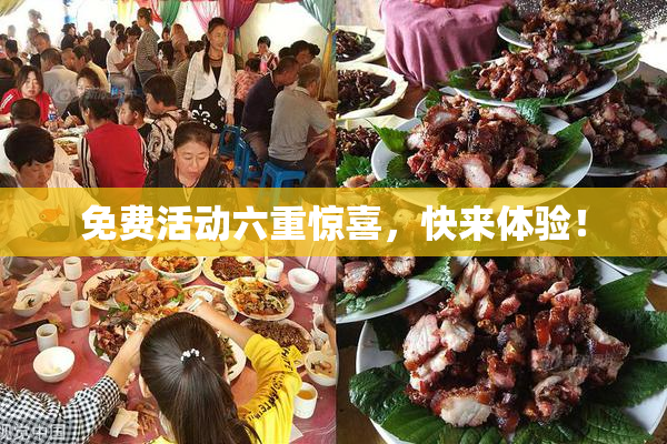 免费活动六重惊喜，快来体验！