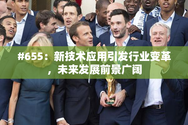 #655：新技术应用引发行业变革，未来发展前景广阔