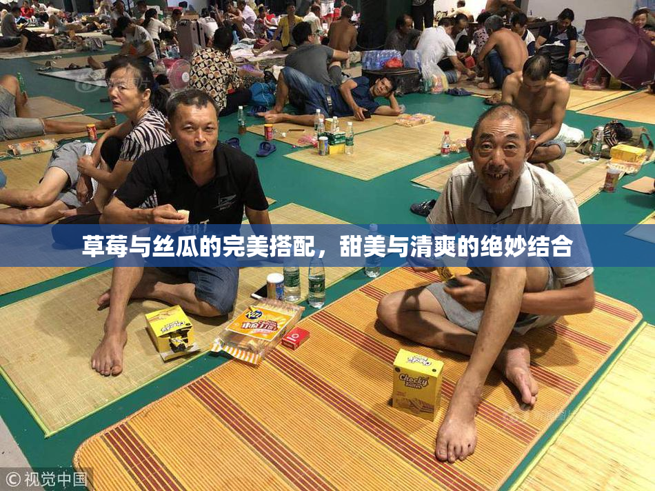 草莓与丝瓜的完美搭配，甜美与清爽的绝妙结合