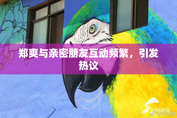 郑爽与亲密朋友互动频繁，引发热议