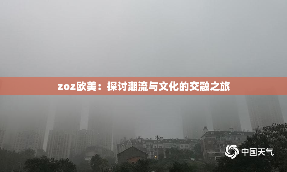 zoz欧美：探讨潮流与文化的交融之旅