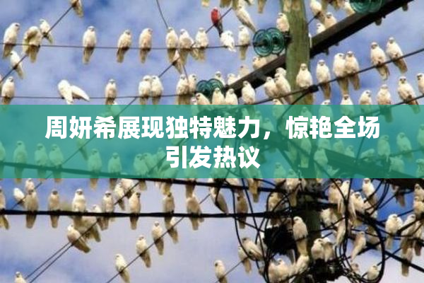 周妍希展现独特魅力，惊艳全场引发热议