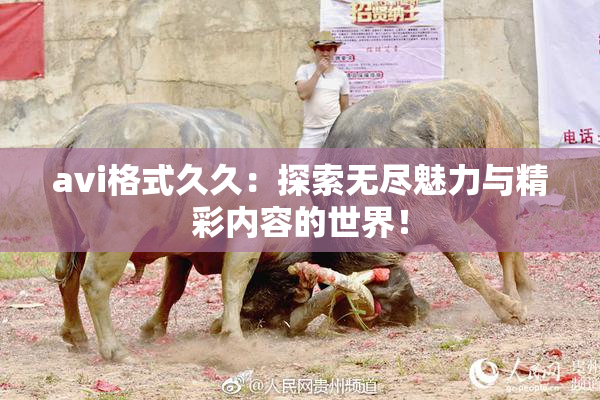 avi格式久久：探索无尽魅力与精彩内容的世界！