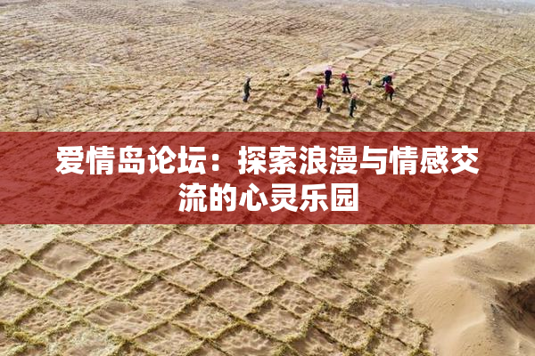 爱情岛论坛：探索浪漫与情感交流的心灵乐园