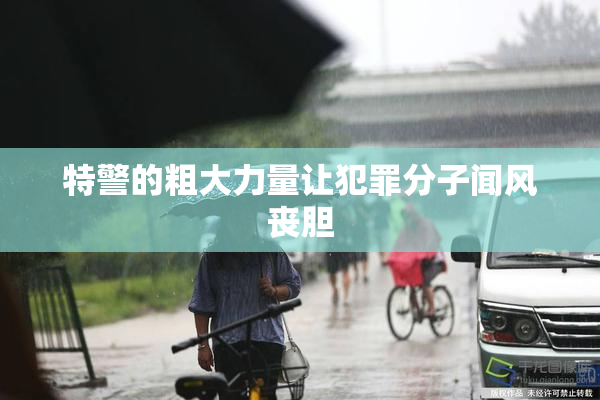 特警的粗大力量让犯罪分子闻风丧胆