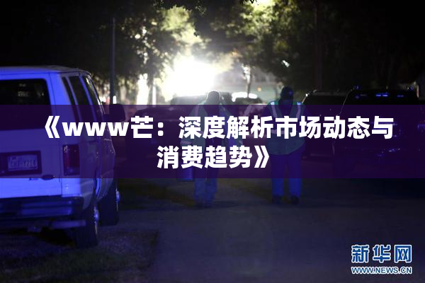 《www芒：深度解析市场动态与消费趋势》