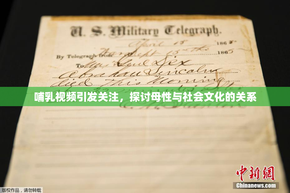 哺乳视频引发关注，探讨母性与社会文化的关系
