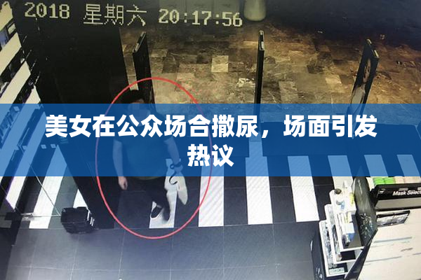 美女在公众场合撒尿，场面引发热议