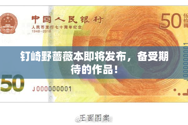 钉崎野蔷薇本即将发布，备受期待的作品！
