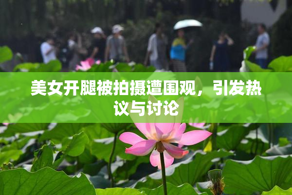 美女开腿被拍摄遭围观，引发热议与讨论