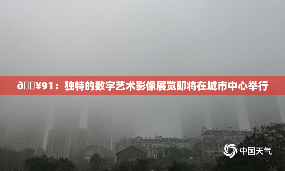 🔥91：独特的数字艺术影像展览即将在城市中心举行
