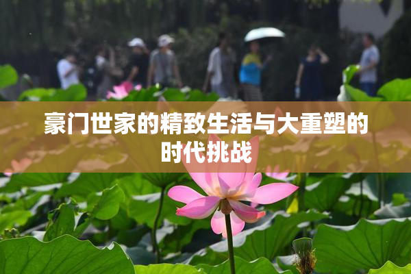 豪门世家的精致生活与大重塑的时代挑战