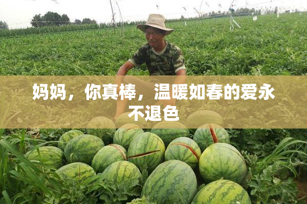 妈妈，你真棒，温暖如春的爱永不退色