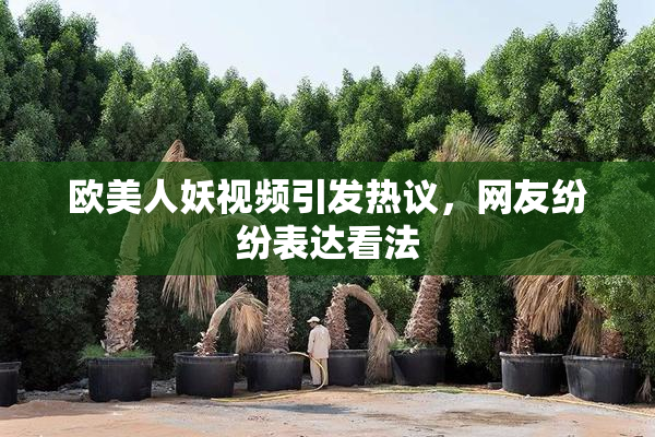 欧美人妖视频引发热议，网友纷纷表达看法