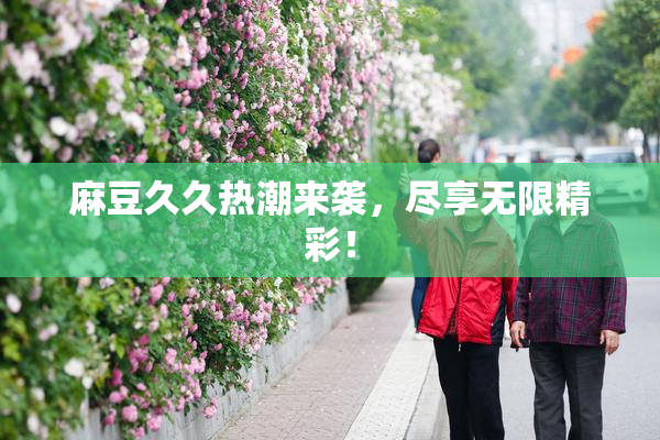 麻豆久久热潮来袭，尽享无限精彩！