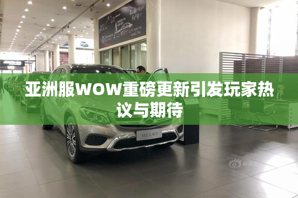亚洲服WOW重磅更新引发玩家热议与期待