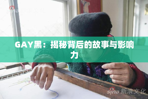 GAY黑：揭秘背后的故事与影响力