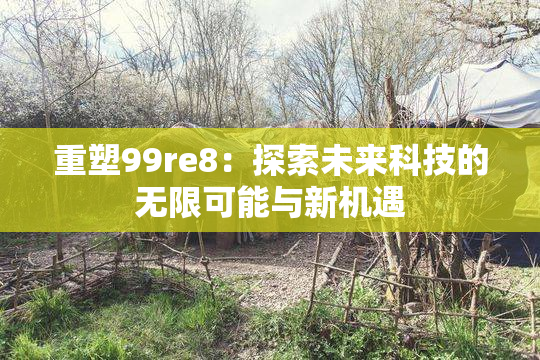 重塑99re8：探索未来科技的无限可能与新机遇