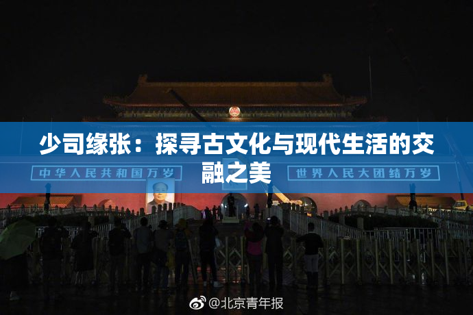 少司缘张：探寻古文化与现代生活的交融之美