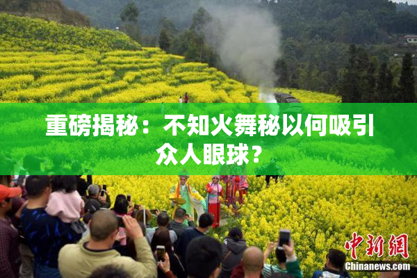 重磅揭秘：不知火舞秘以何吸引众人眼球？