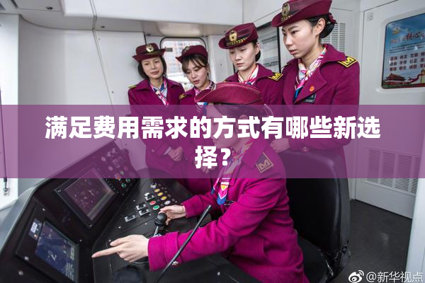 满足费用需求的方式有哪些新选择？