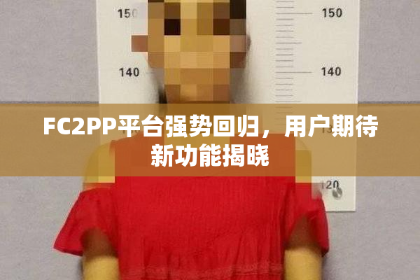FC2PP平台强势回归，用户期待新功能揭晓