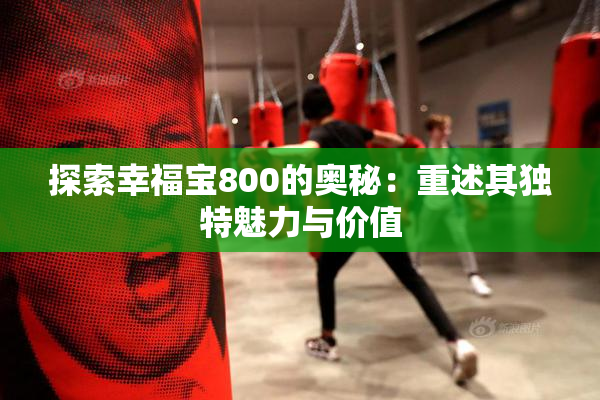 探索幸福宝800的奥秘：重述其独特魅力与价值