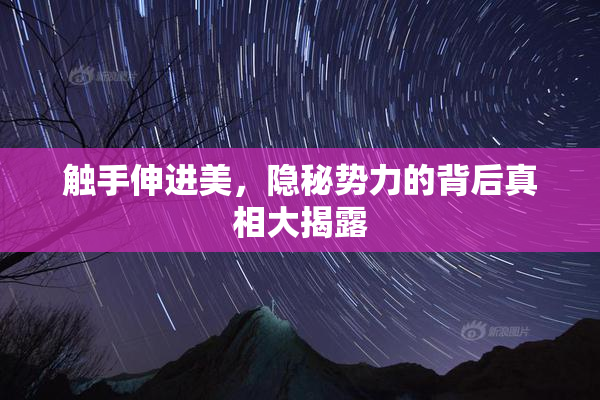 触手伸进美，隐秘势力的背后真相大揭露