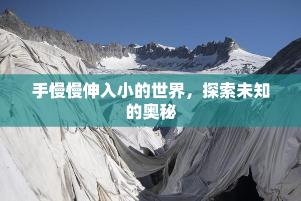手慢慢伸入小的世界，探索未知的奥秘