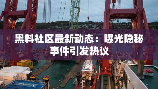 黑料社区最新动态：曝光隐秘事件引发热议