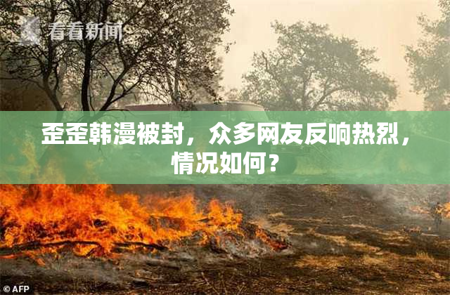 歪歪韩漫被封，众多网友反响热烈，情况如何？
