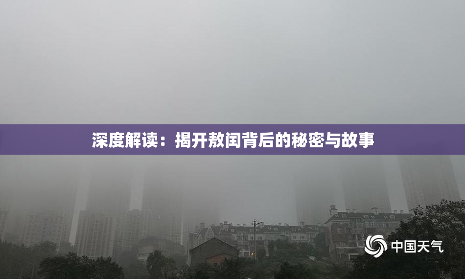 深度解读：揭开敖闰背后的秘密与故事