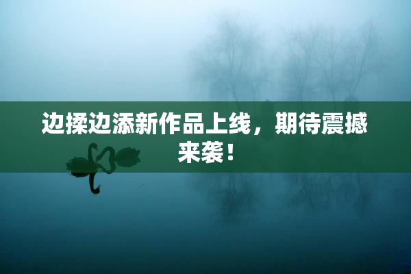 边揉边添新作品上线，期待震撼来袭！