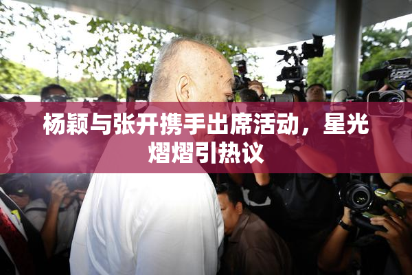 杨颖与张开携手出席活动，星光熠熠引热议